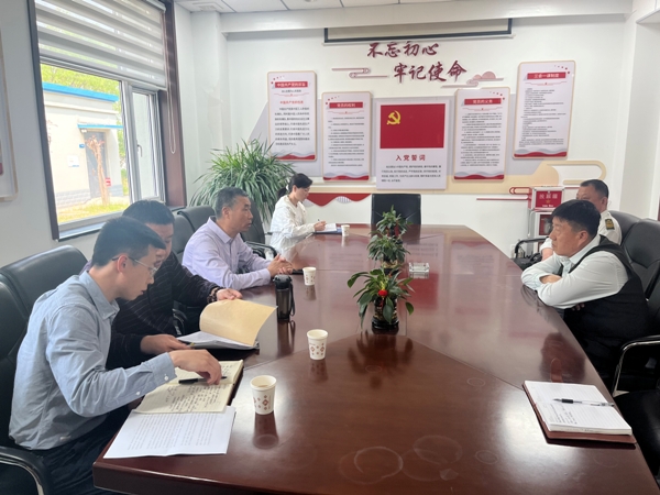 公司营运部到定兴收费站调研指导引流增收工作